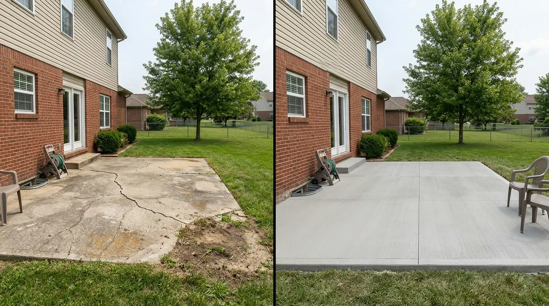 Stamped Concrete Patio Ideas for Evansville Backyards