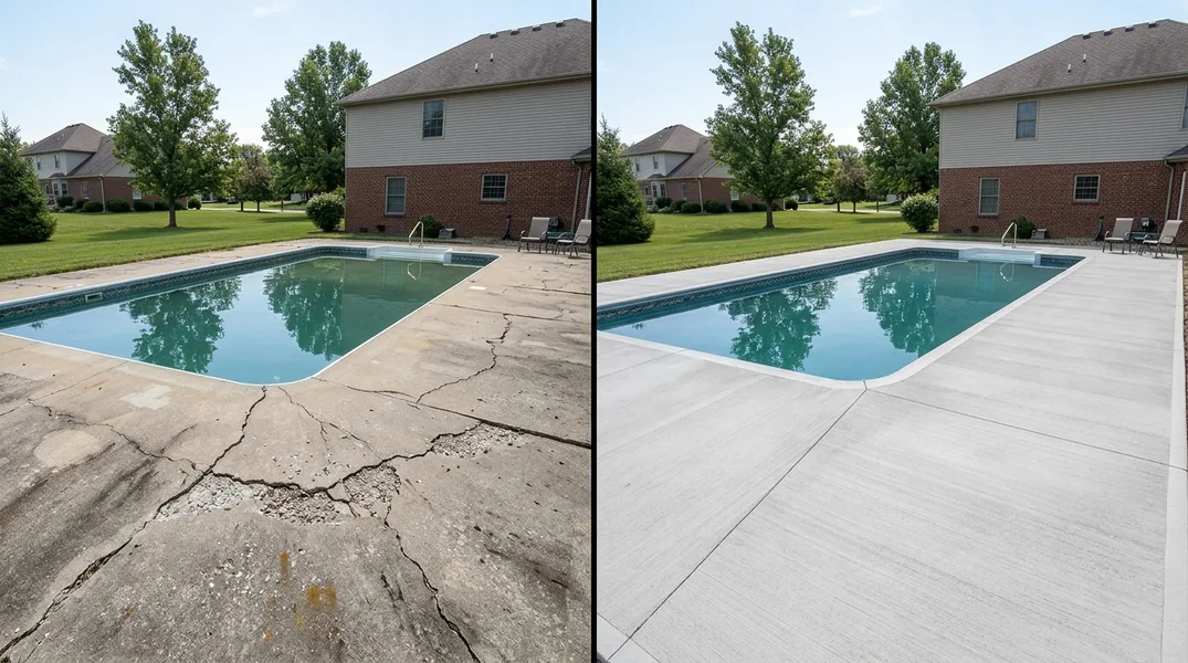 Result concrete in Evansville - Evansville Concrete Pros
