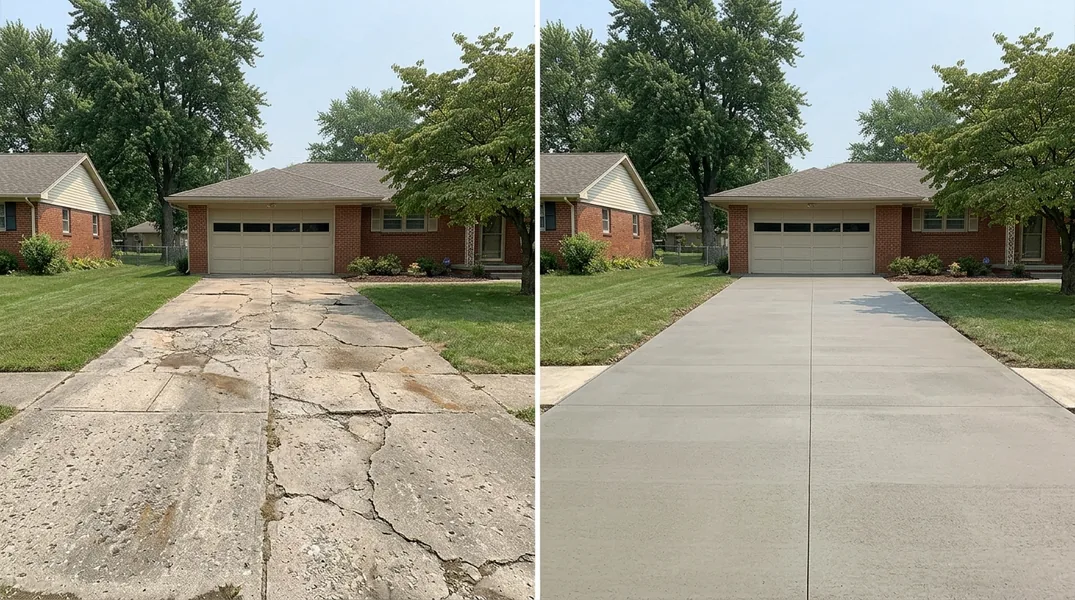 Result concrete in Evansville - Evansville Concrete Pros