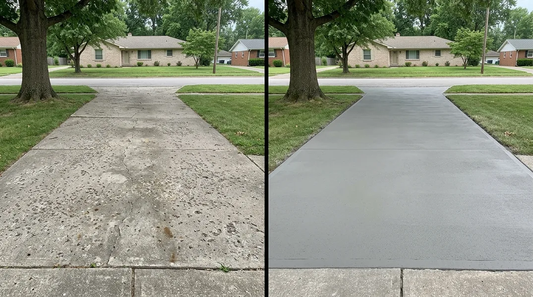 Result concrete in Evansville - Evansville Concrete Pros