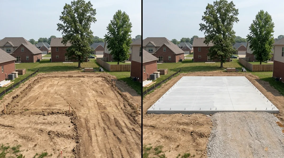 New Construction Slab Guide: What Evansville Homebuyers Should Know Before Closing