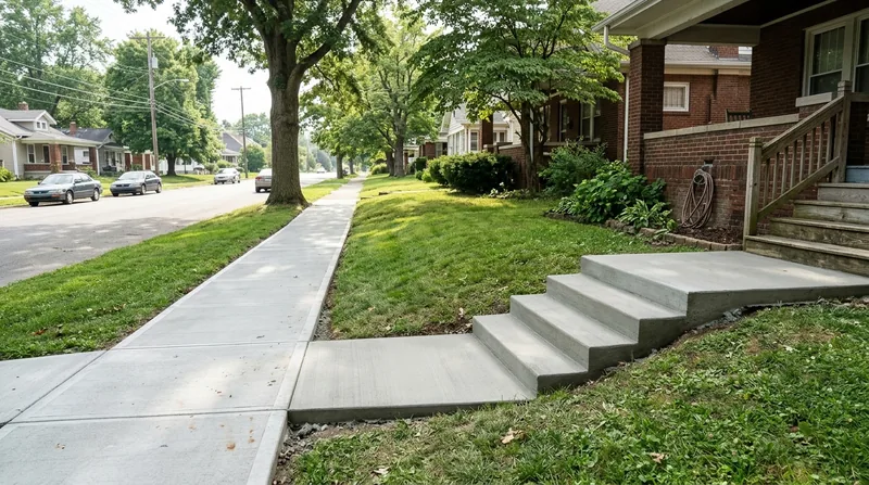 Sidewalks, Walkways & Steps Evansville